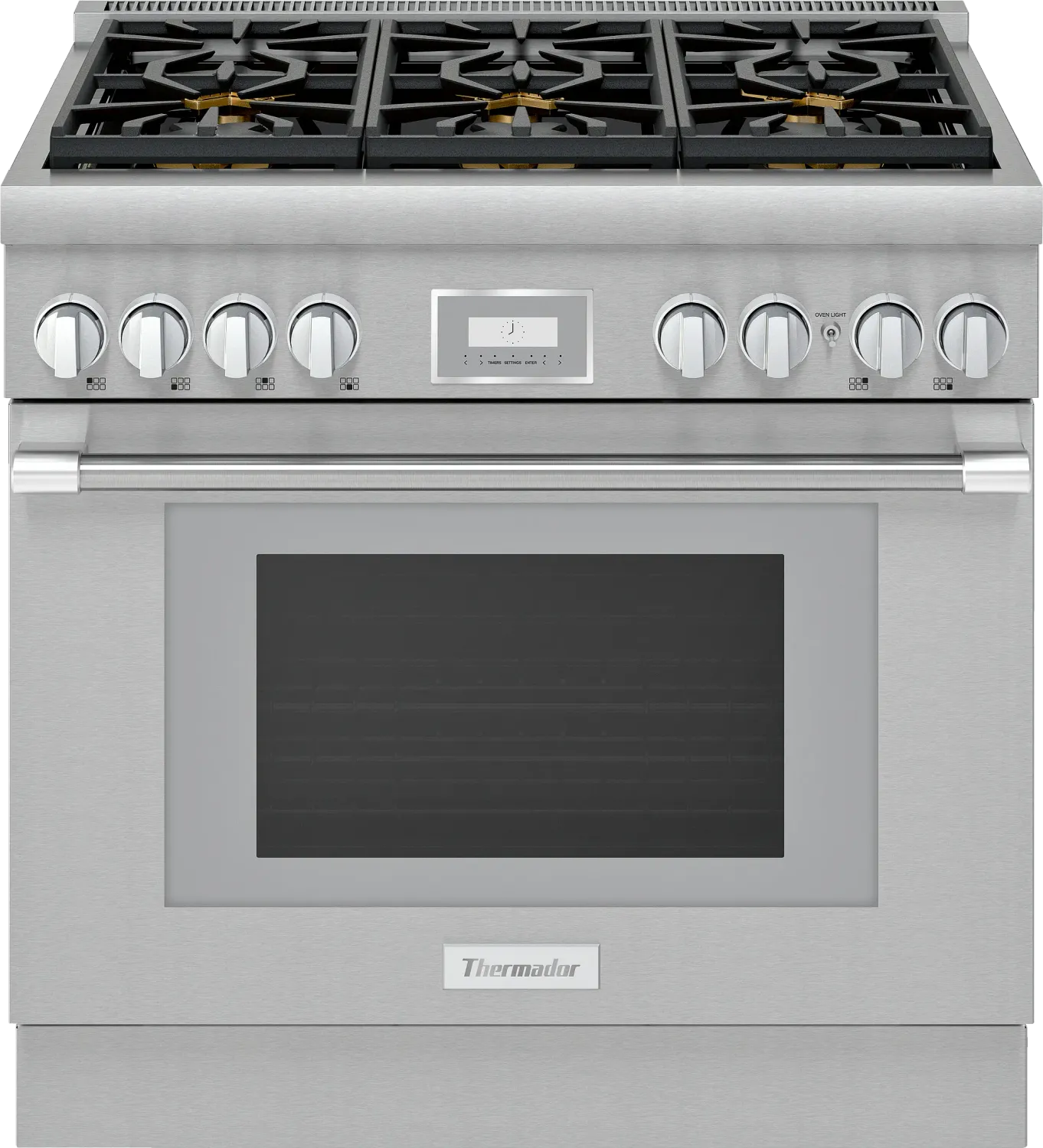 Thermador PRG366WH Gas Professional Range 36'' Pro Harmony® Standard Depth Stainless Steel