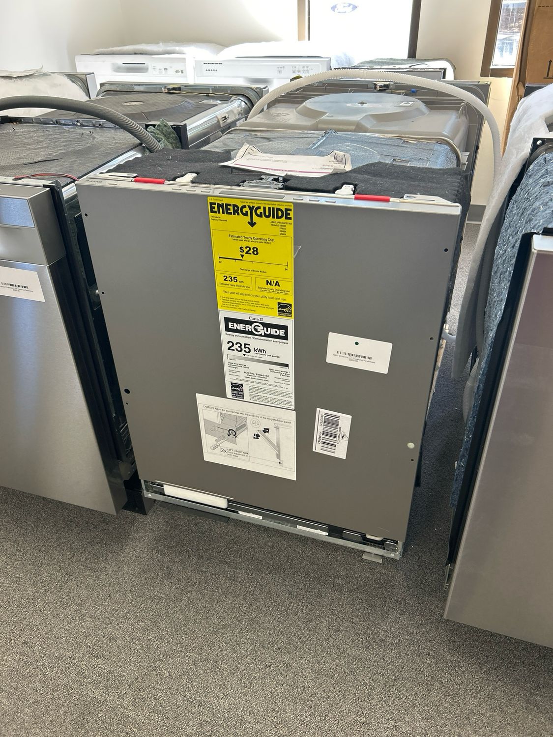 ASKO DFI664XXL 24" Dishwasher Panel Ready