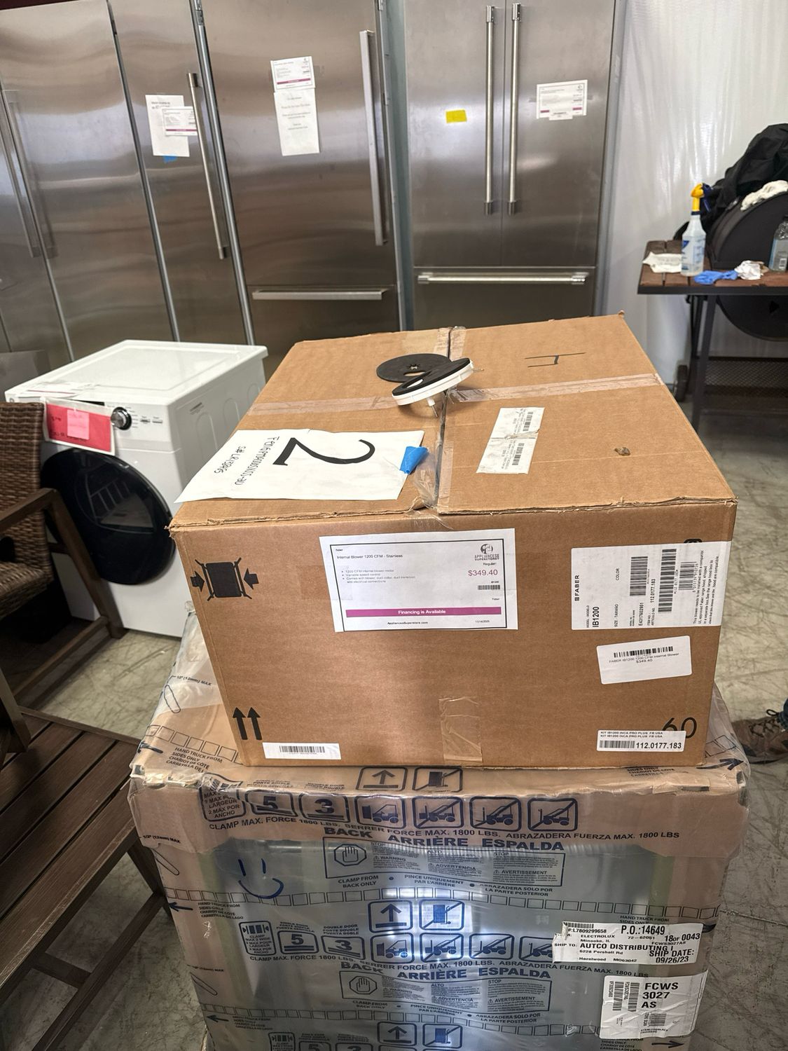 FABER IB1200 1200 CFM Internal Blower