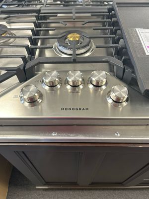 GE MONOGRAM ZGU36RSLSS 36 SS GAS COOKTOP