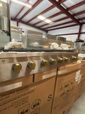 GE MONOGRAM ZGU486NDTSS 48 GAS Rangetop