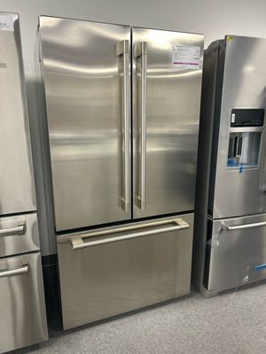 GE MONOGRAM ZWE23PSNSS 23 CU C/D F/D REFRIG SS