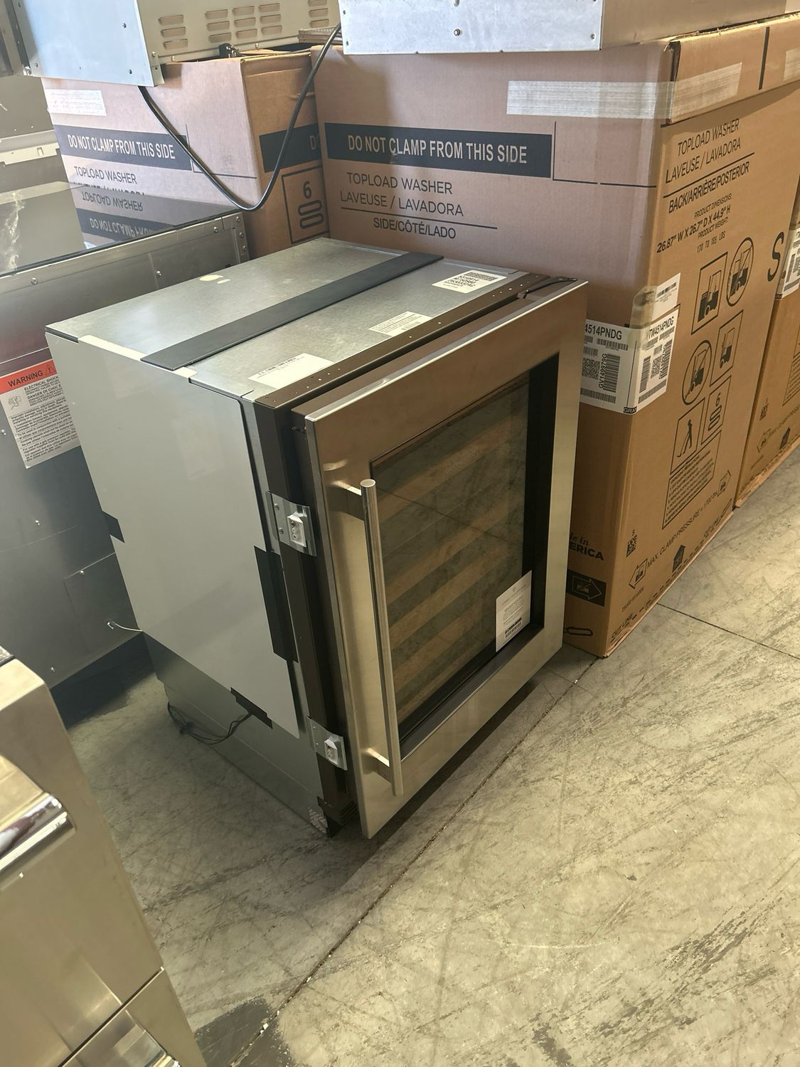 SUBZERO DEU2450WR 24" U/C P/R WINE UNIT R/H