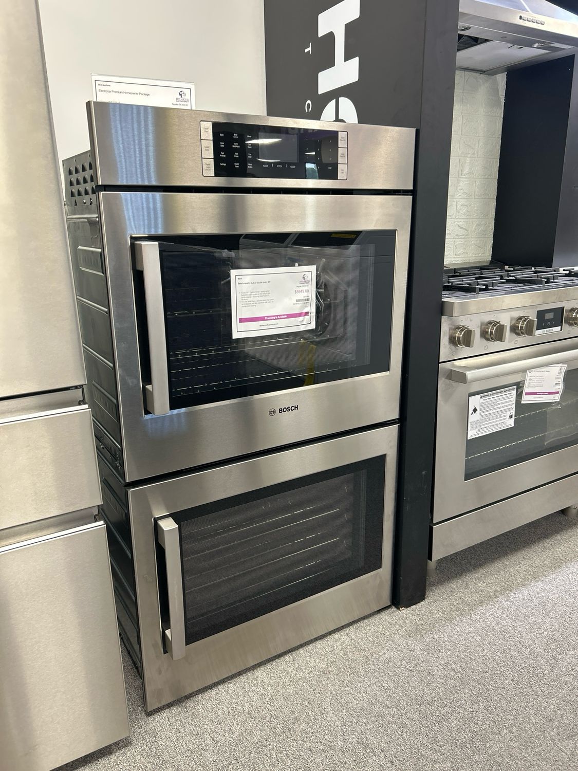 Bosch Benchmark Series HBLP651RUC 30 Inch Double Convection Electric Wall Oven