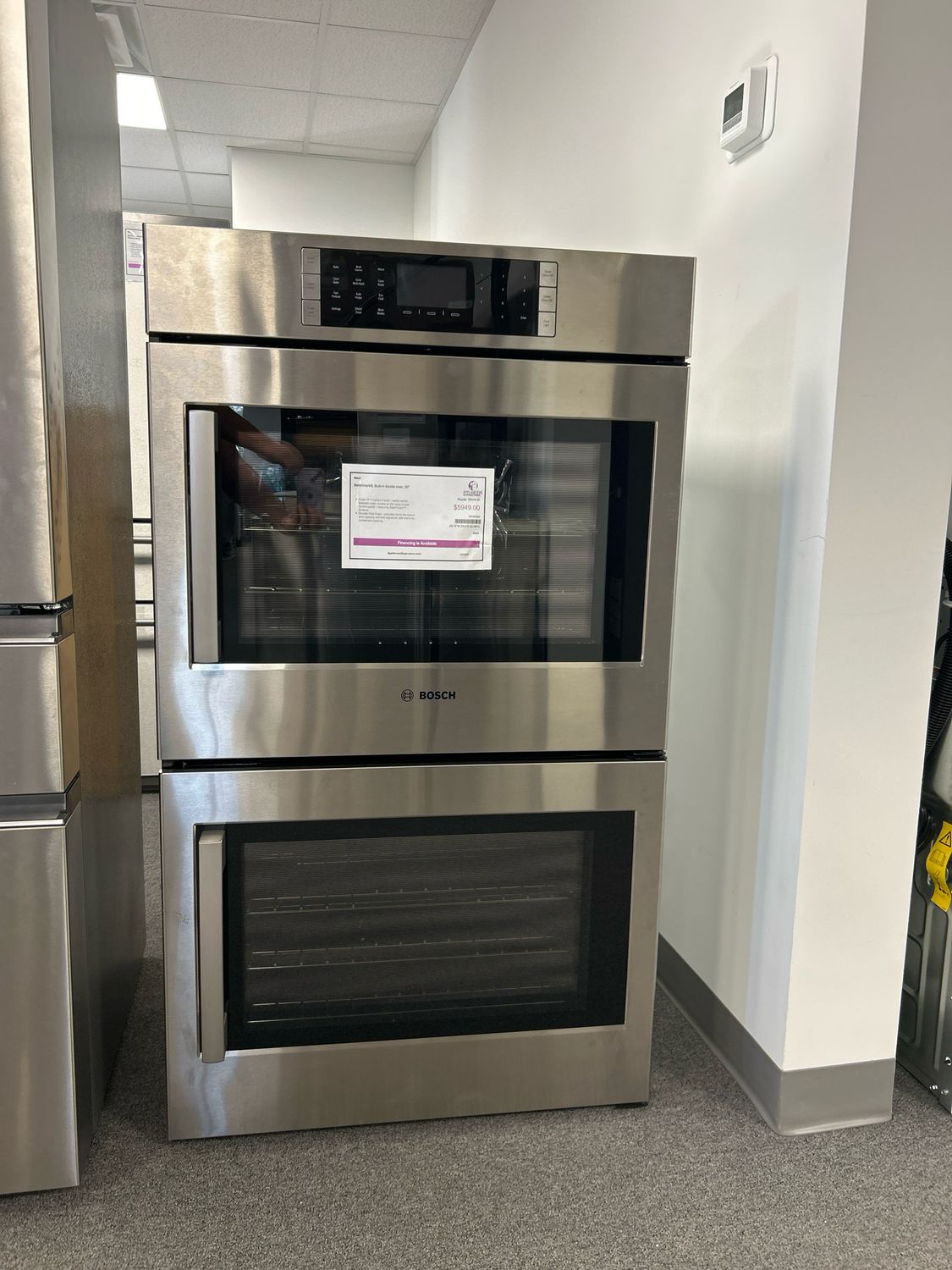 Bosch Benchmark Series HBLP651RUC 30 Inch Double Convection Electric Wall Oven