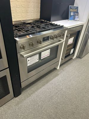BOSCH HGS8655UC 36 800 SERIES GAS RANGE