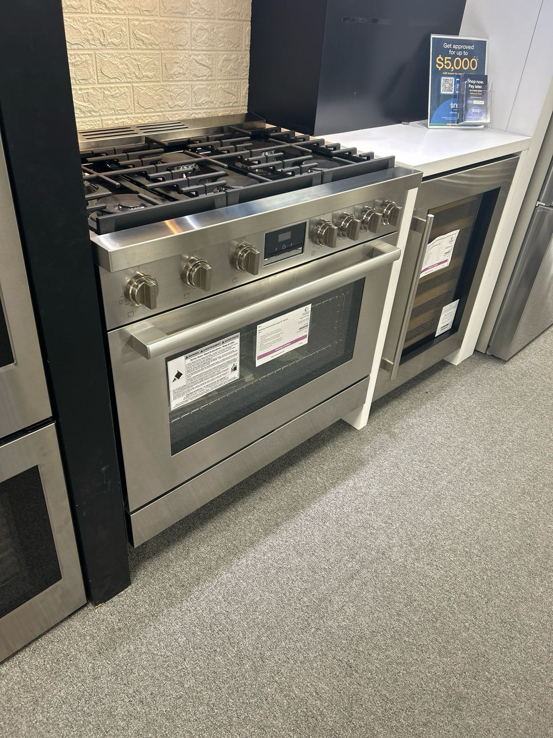 BOSCH HGS8655UC 36 800 SERIES GAS RANGE