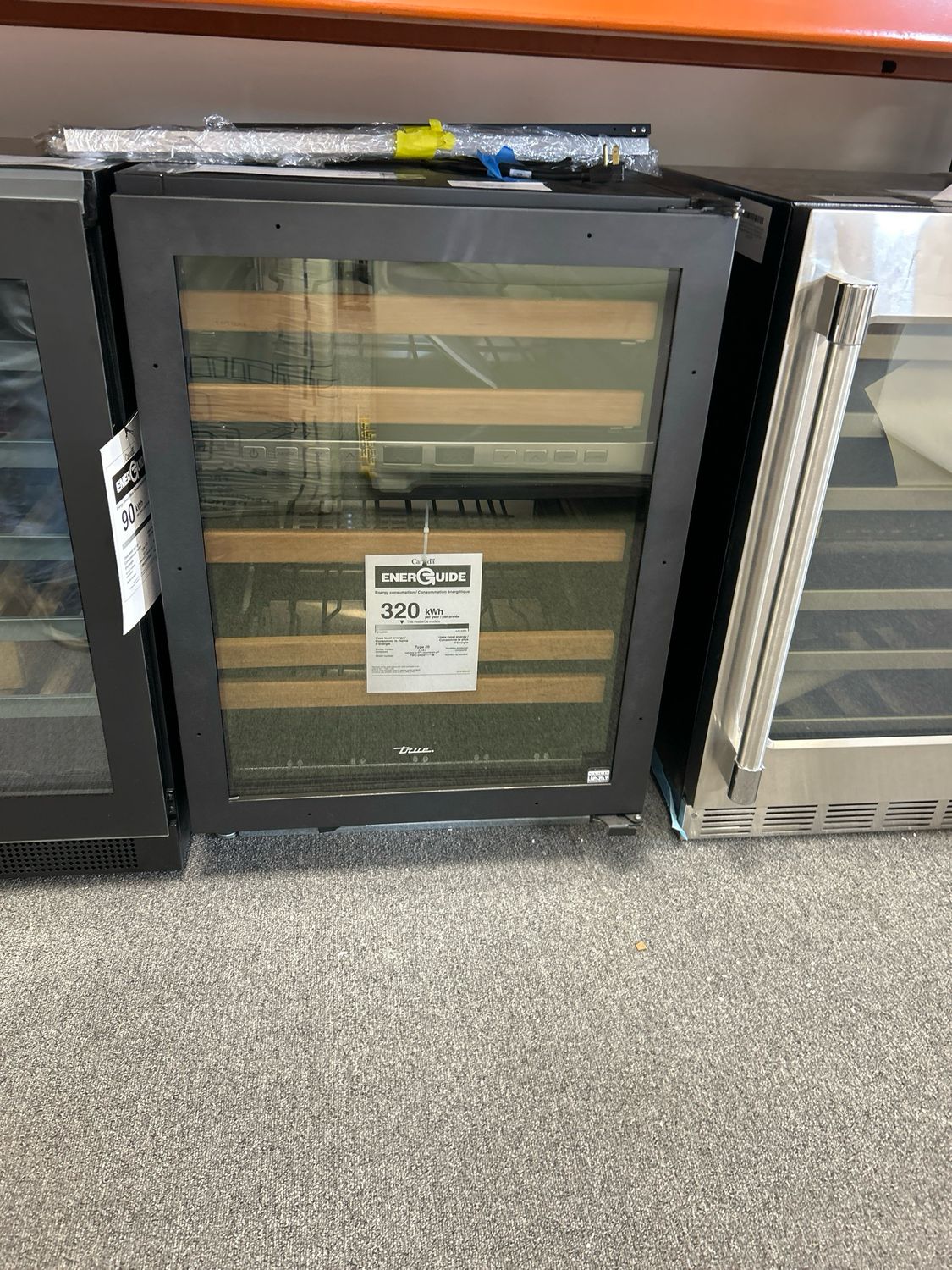 TRUE WC24DZROGB24 DUAL ZONE  WINE UN