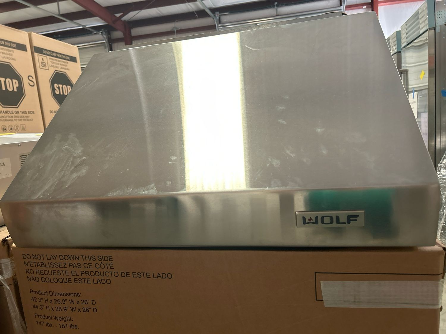 WOLF PW302718 30" Wall Hood 27" Deep