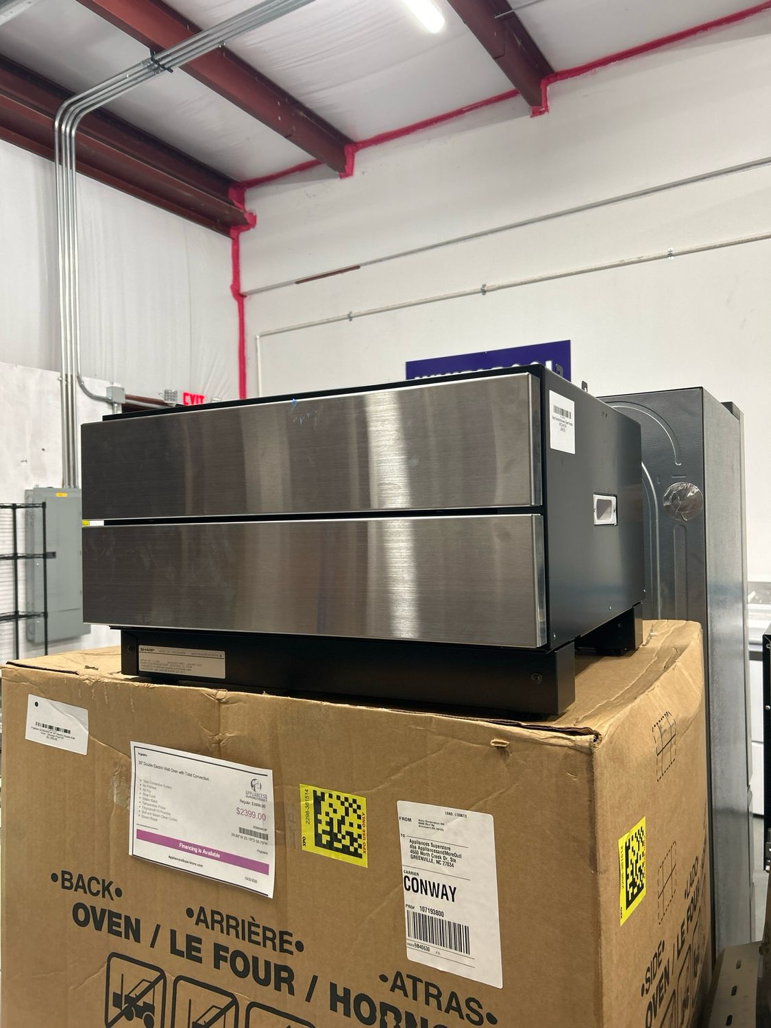 Sharp Pedestal Microwave Drawer Pedestal SKCD24UOGS