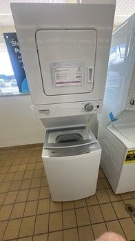 Whirlpool WET4024HW 24" Electric Stack Laundry Center