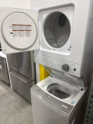 Whirlpool WET4024HW 24" Electric Stack Laundry Center