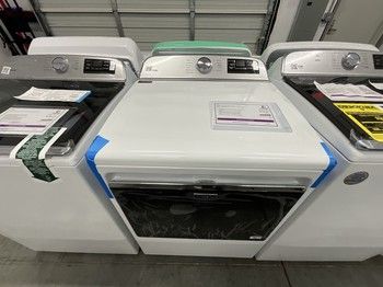 Maytag MED6230RHW SMART TOP LOAD ELECTRIC DRYER WITH EXTRA POWER BUTTON - 7.4 CU. FT.