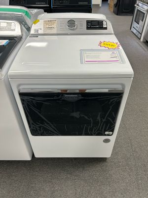 Maytag MED6230RHW SMART TOP LOAD ELECTRIC DRYER WITH EXTRA POWER BUTTON - 7.4 CU. FT.
