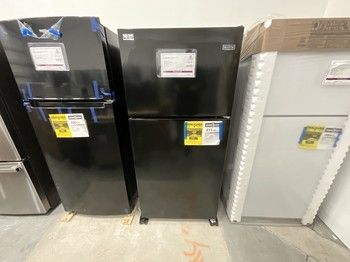 Maytag MRT118FFFE Black 30-Inch Wide Top Freezer Refrigerator with PowerCold® Feature- 18 Cu. Ft.