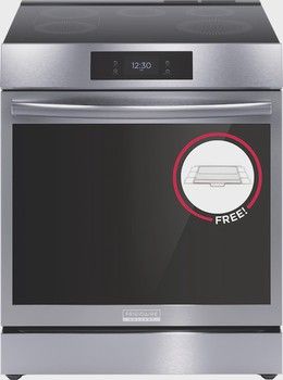 Frigidaire GCFI3060BF 30" Front Control Induction Range with Total Convection - Stainless