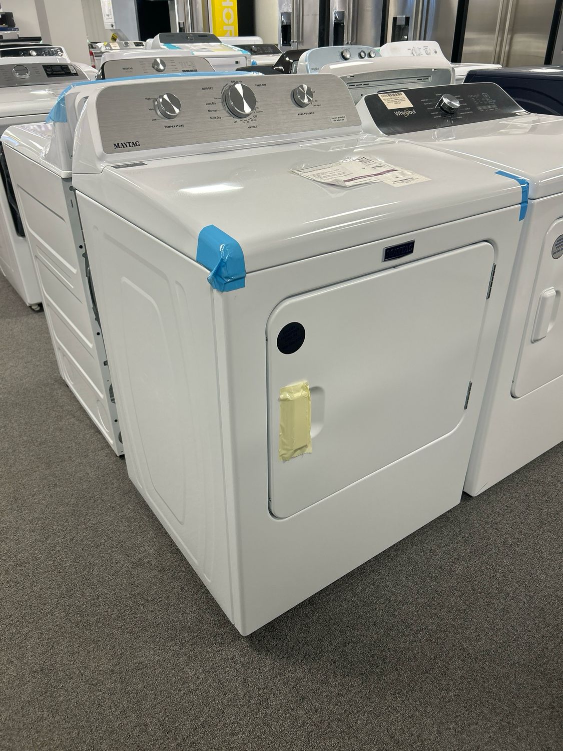Maytag MED4500MW FrontLoad Electric Wrinkle Prevent Dryer - 7.0 cu. ft.