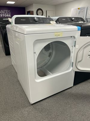 Whirlpool WED6150PW 7.0 Cu. Ft.  Top Load Electric Dryer with Moisture Sensor