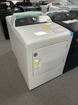Whirlpool WED6150PW 7.0 Cu. Ft.  Top Load Electric Dryer with Moisture Sensor