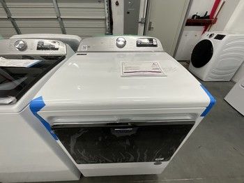 Maytag MED7230HW Smart Top Load Electric Dryer with Extra Power - 7.4 cu. ft.