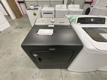 Maytag MED6500MBK Pet Pro Top Load Electric Dryer - 7.0 cu. ft.