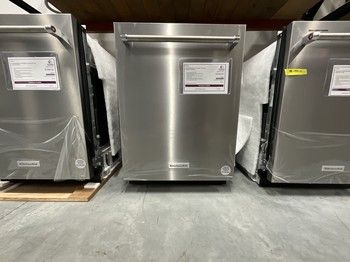 KitchenAid KDTM604KPS 44 dBA Dishwasher in PrintShield Finish with FreeFlex Third Rack