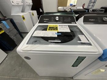 Whirlpool WTW5057LW 4.7-4.8 Cu. Ft. Top Load Washer with 2 in 1 Removable Agitator