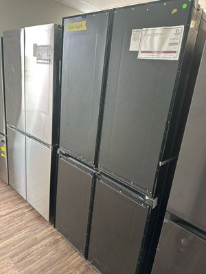 Samsung RF23A9675AP Smart counter depth bespoke 4-door flex refrigerator with customizable panel colors 23 cu. ft.