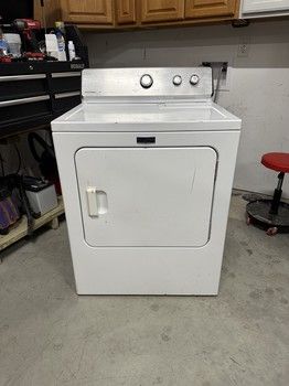 Pre Owned Maytag Electric Dryer MEDC215EW1PO Pre-Owned Appliance