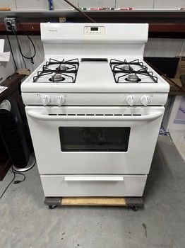 Pre Owned Frigidaire LP Gas Range FFGF3011LWCPO Pre-Owned  Appliance