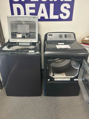 Crosley YTW4514PNDG + YTD74E2PNDG Washer + Dryer Set