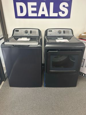 Crosley YTW4514PNDG + YTD74E2PNDG Washer + Dryer Set