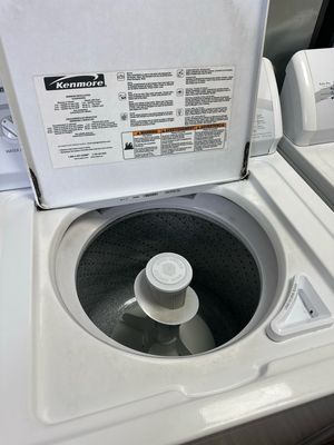 Pre Owned Kenmore Washer/Dryer Top Load Electric Set 11028322700PO11068322700PO Pre-Owned Appliance