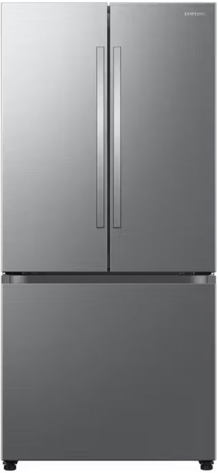 Samsung RF25C5A01SR 25 Cu. Ft. Bespoke AI 3-Door French Door Refrigerator – Fingerprint Resistant Stainless Steel