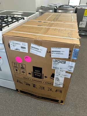 LG LDFC2423B 24" Front Control Dishwasher with Dynamic Dry™ – Black