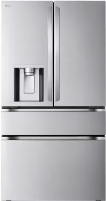 LG LF25G8330S 25 Cu. Ft. Counter-Depth MAX™ 4-Door French Door Smart Refrigerator with Full-Convert Drawer