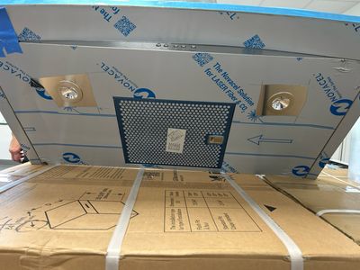 GE Cafe UVW7361SWSS  36" Inch Wall Range Hood