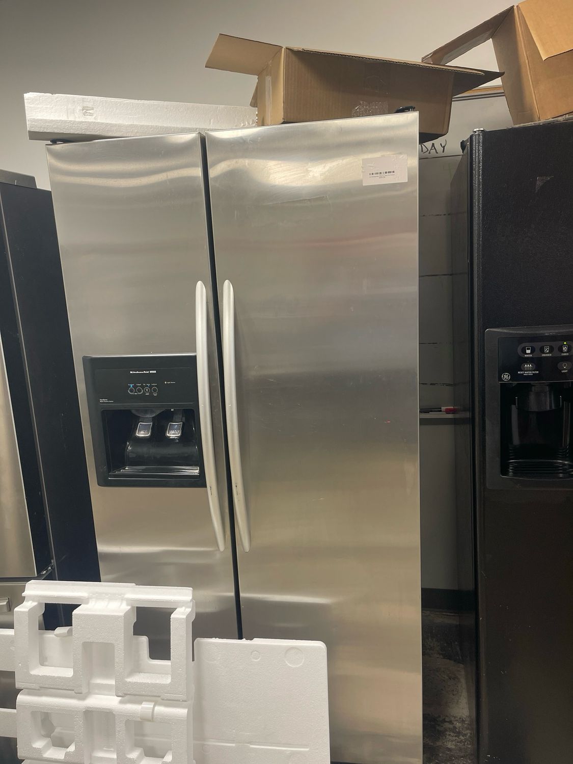 Refurbished Appliance Refrigerator Side By Side Pre Owned