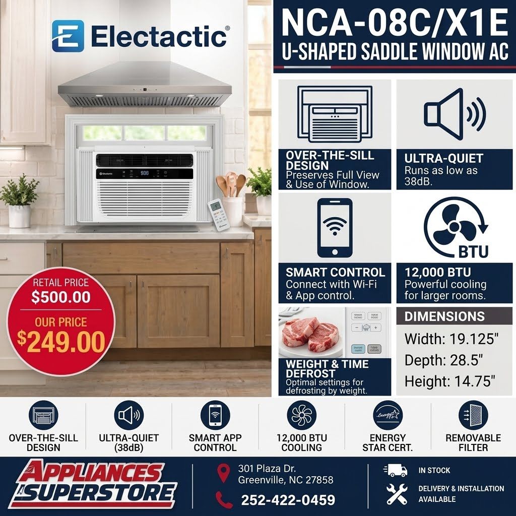 Electactic NCA-08C/X1E - Window Air Conditioner