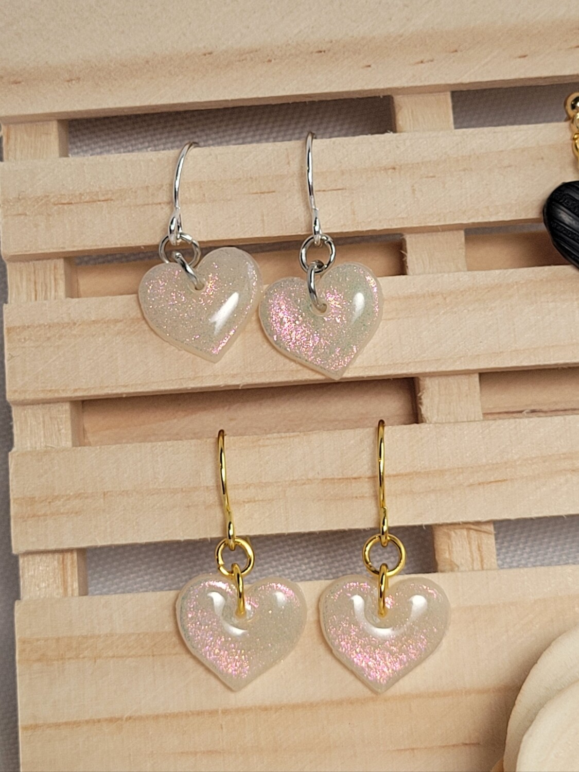 Pearl Heart Dangle