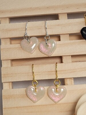 Pearl Heart Dangle