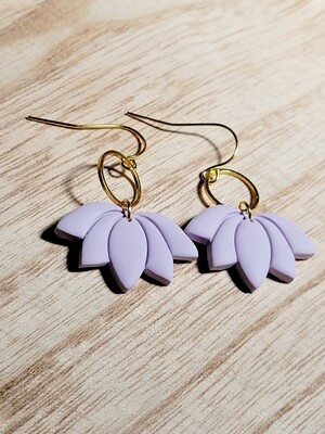 Lavender Fan Dangle