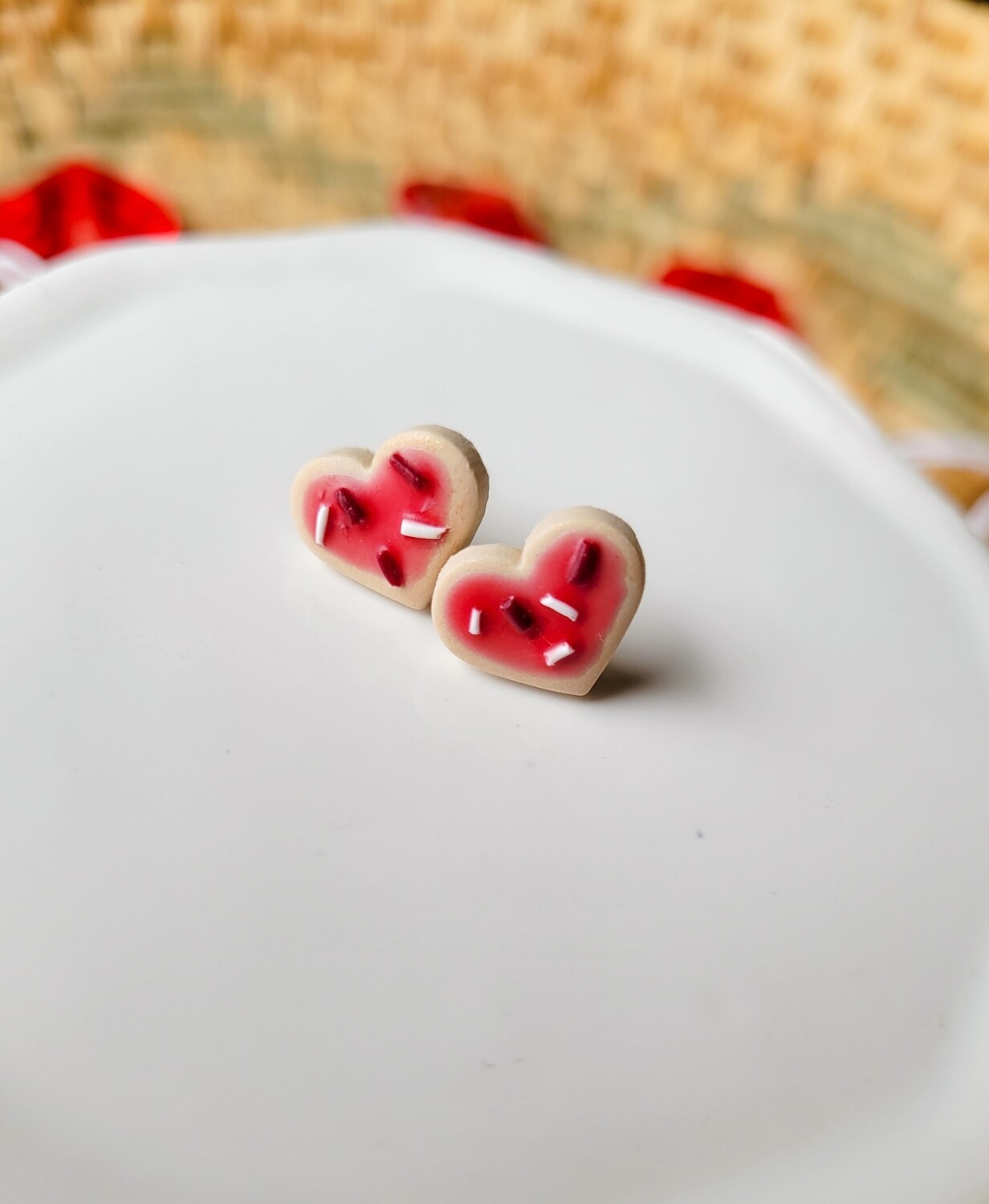 Valentines Cookie Stud