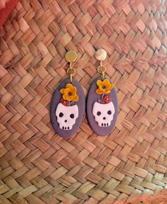 Skull Vase Dangle