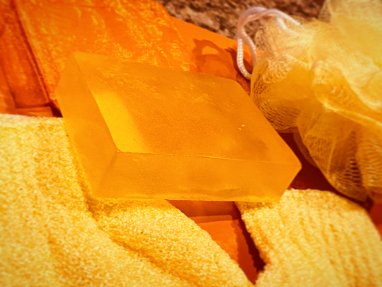 Kissed By Kayy Lemon &amp; Honey Bar Soap