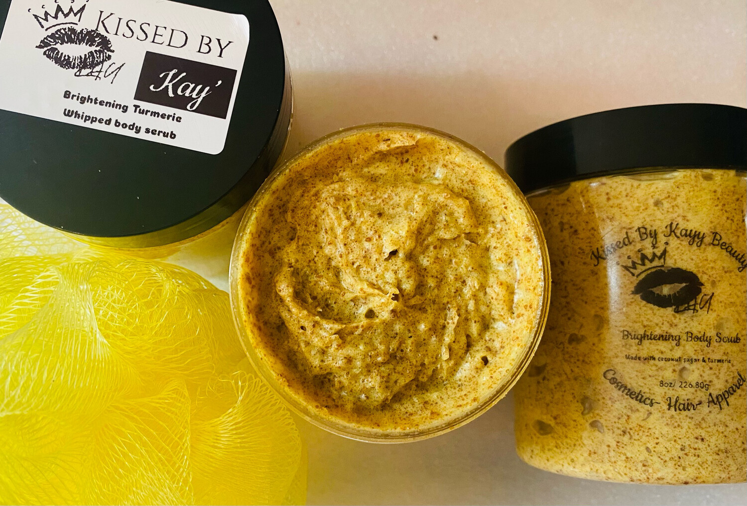 Kissed By Kayy Yellow Cake Body Batter