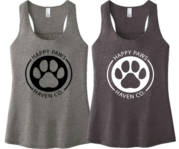 Happy Paws Haven Ladies Tank Tops