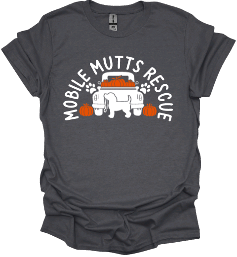 Mobile Mutts Rescue Fall Theme unisex tshirt