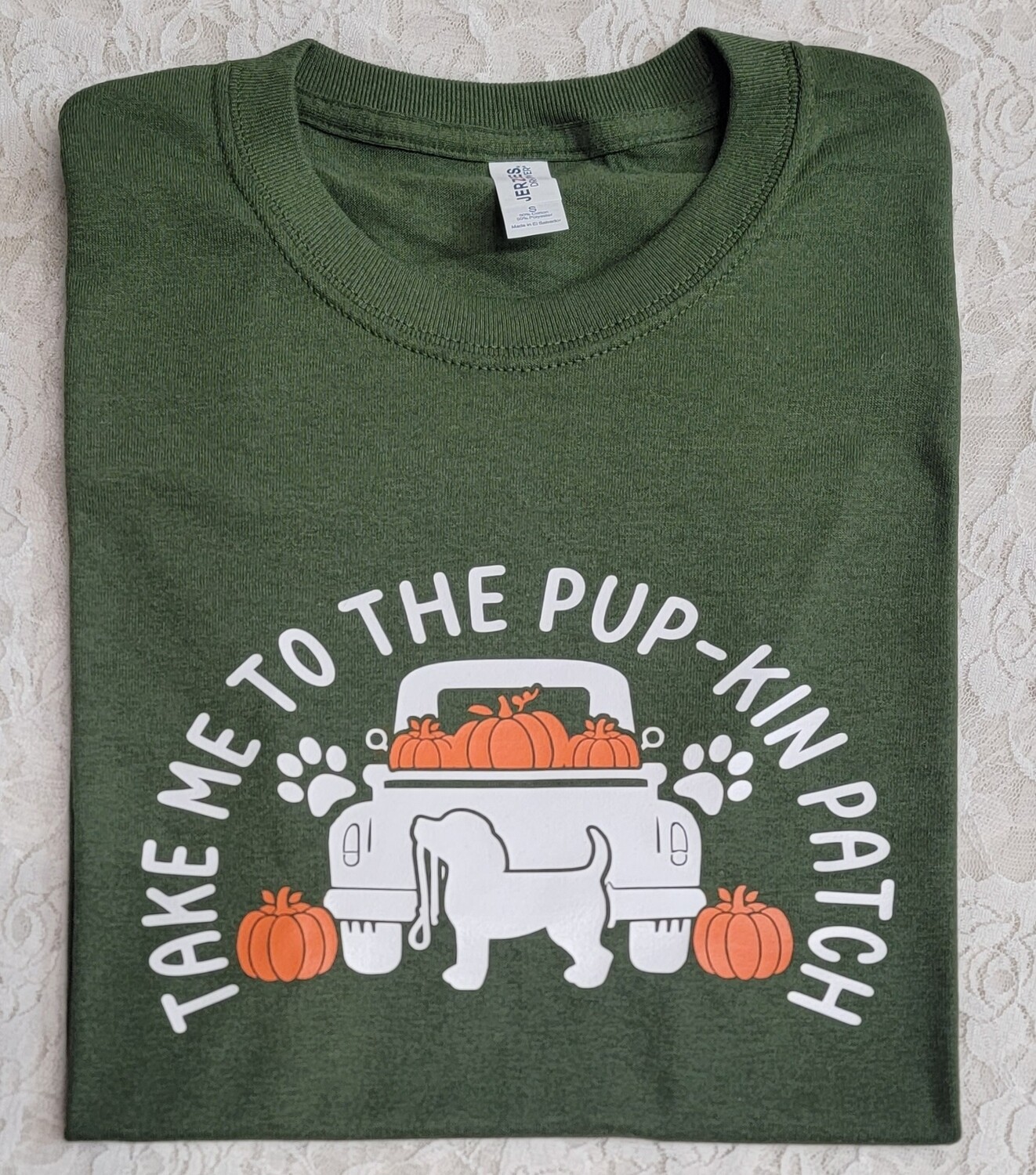 Take me to the pupkin patch unisex tshirt