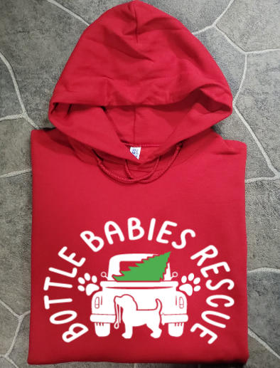 Bottle Babies Rescue Holiday Theme unisex tshirt, crewneck sweatshirt or Hoodie